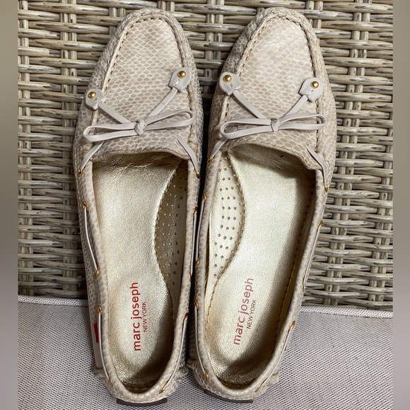 MARC JOSEPH Snakeskin “Cypress Hill” Driving Loafers - Picture 8 of 13